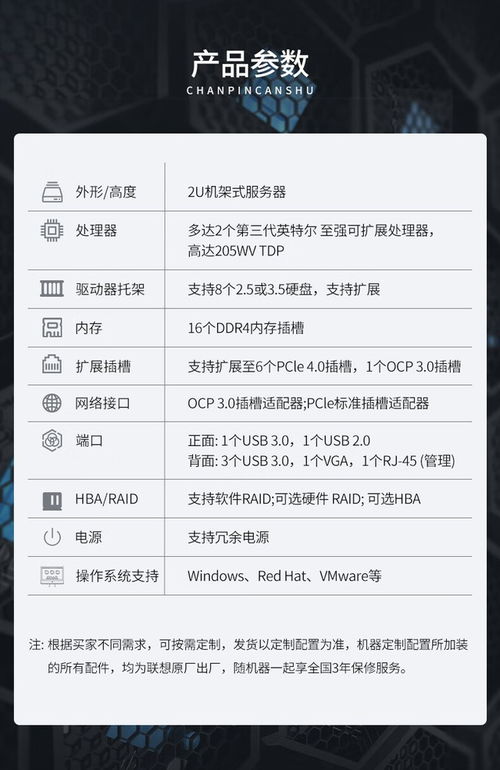 成都聯(lián)想問天WR3220 G2服務器 面向網(wǎng)絡技術開發(fā)的性能與成本分析